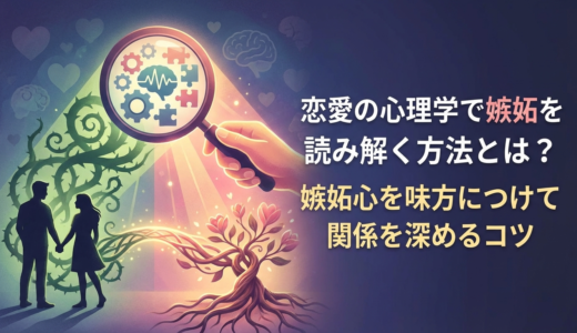 恋愛の心理学で嫉妬を読み解く方法とは？嫉妬心を味方につけて関係を深めるコツ