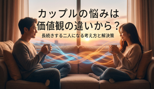 カップルの悩みは価値観の違いから？長続きする二人になる考え方と解決策