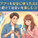 婚活アプリを安全に使う方法とは？リスクを避けて出会いを楽しむコツを解説