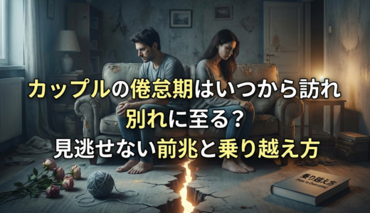 カップルの倦怠期はいつから訪れ別れに至る？見逃せない前兆と乗り越え方