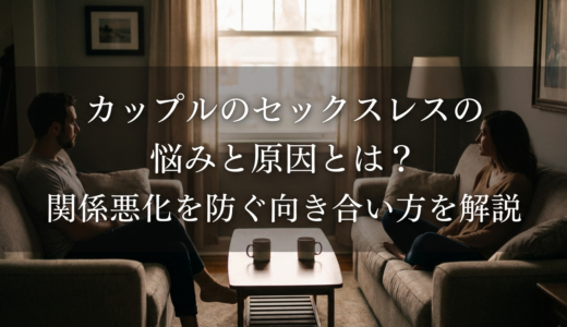 カップルのセックスレスの悩みと原因とは？関係悪化を防ぐ向き合い方を解説