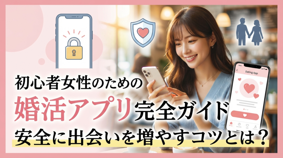 婚活アプリを初心者の女性が始めるコツとは？安全に出会いを増やす完全ガイド