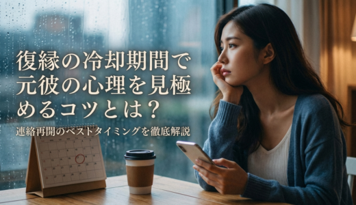 復縁の冷却期間で元彼の心理を見極めるコツとは？連絡再開のベストタイミングを徹底解説