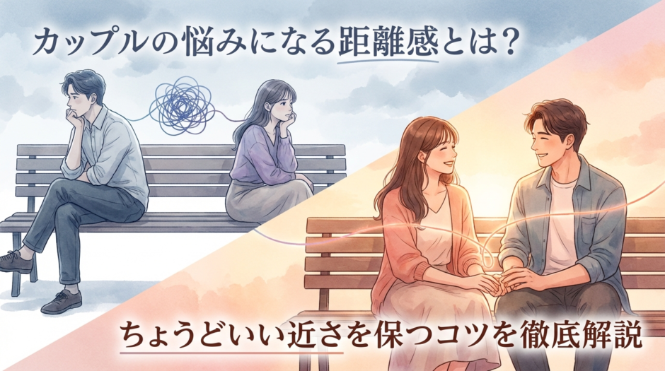 カップルの悩みになる距離感とは？ちょうどいい近さを保つコツを徹底解説