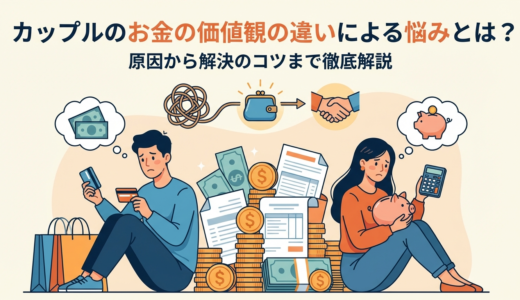 カップルのお金の価値観の違いによる悩みとは？原因から解決のコツまで徹底解説