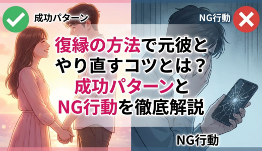 復縁の方法で元彼とやり直すコツとは？成功パターンとNG行動を徹底解説