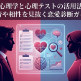 恋愛の心理学と心理テストの活用法とは?本音や相性を見抜く恋愛診断ガイド
