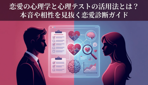 恋愛の心理学と心理テストの活用法とは？本音や相性を見抜く恋愛診断ガイド