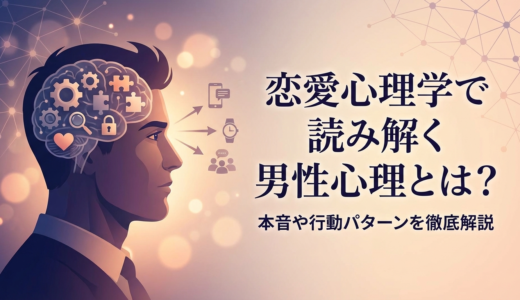 恋愛心理学で読み解く男性心理とは？本音や行動パターンを徹底解説