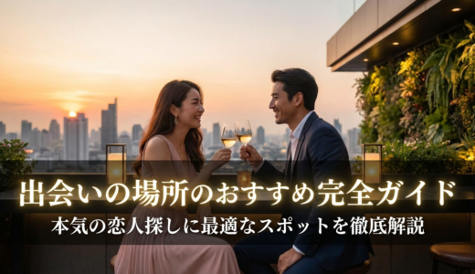 出会いの場所のおすすめ完全ガイド｜本気の恋人探しに最適なスポットを徹底解説