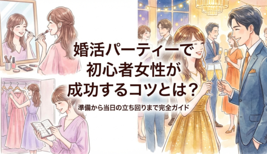 婚活パーティーで初心者女性が成功するコツとは？準備から当日の立ち回りまで完全ガイド