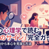 恋愛の心理学で読む「好きのサイン」完全ガイド|態度や行動から本心を見抜く方法